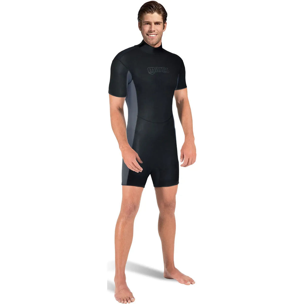 2.5mm M Flex Men’s Shorty Wetsuit, Lightweight Suit for Diving and Snorkeling