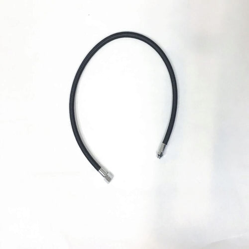 Zeagle 30 Inch Black Braided Regulator Hose 3/8 Inch, Dive Regulator