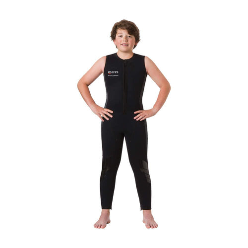 5mm Explorer Long John Wetsuit, Sleeveless Thermal Suit for Diving and Snorkeling