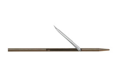 7 mm Bandit SpringSteel Shaft with Shark Smu, High-Tensile Speargun Shaft for Powerful Shots