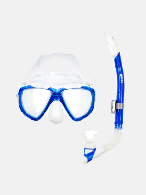 Combo TRYGON JR Snorkel Gear, Soft-Seal Silicone Mask and Splash-Guard Snorkel