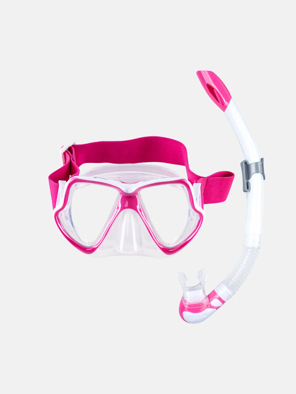 Combo WAHOO NEON Snorkeling Set, Bright Comfortable Mask and Easy-Breathe Snorkel