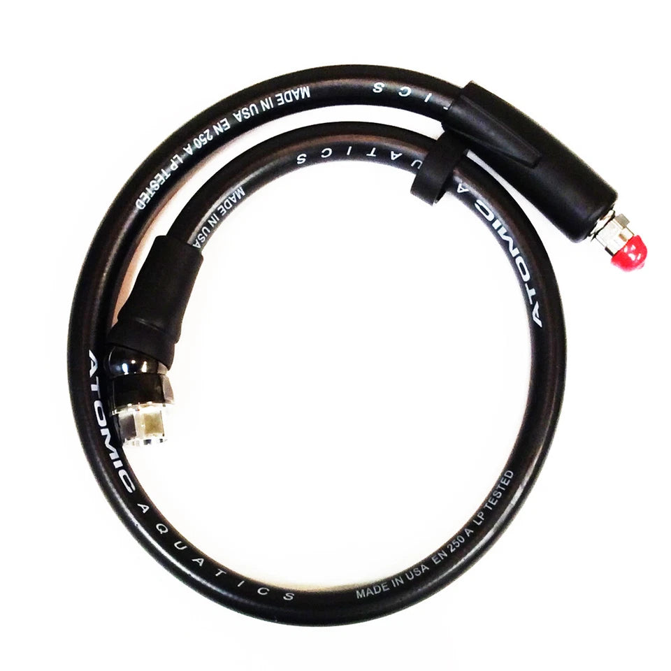 Atomic Aquatics Comfort Swivel Hose 32 Inch, Dive Regulator