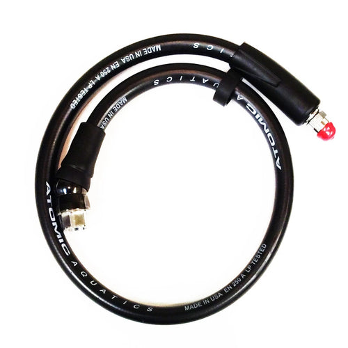 Atomic Aquatics Comfort Swivel Hose 32 Inch, Dive Regulator