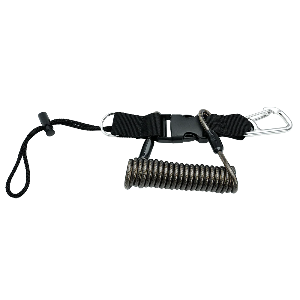Divevolk Diving Equipment Coil Lanyard, Dive Accessory