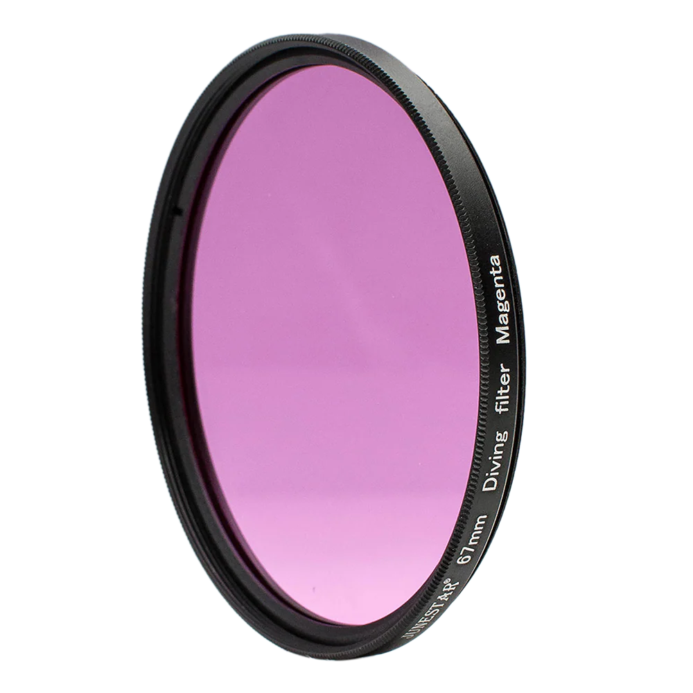 Divevolk Magenta Filter 67mm, Dive Accessory