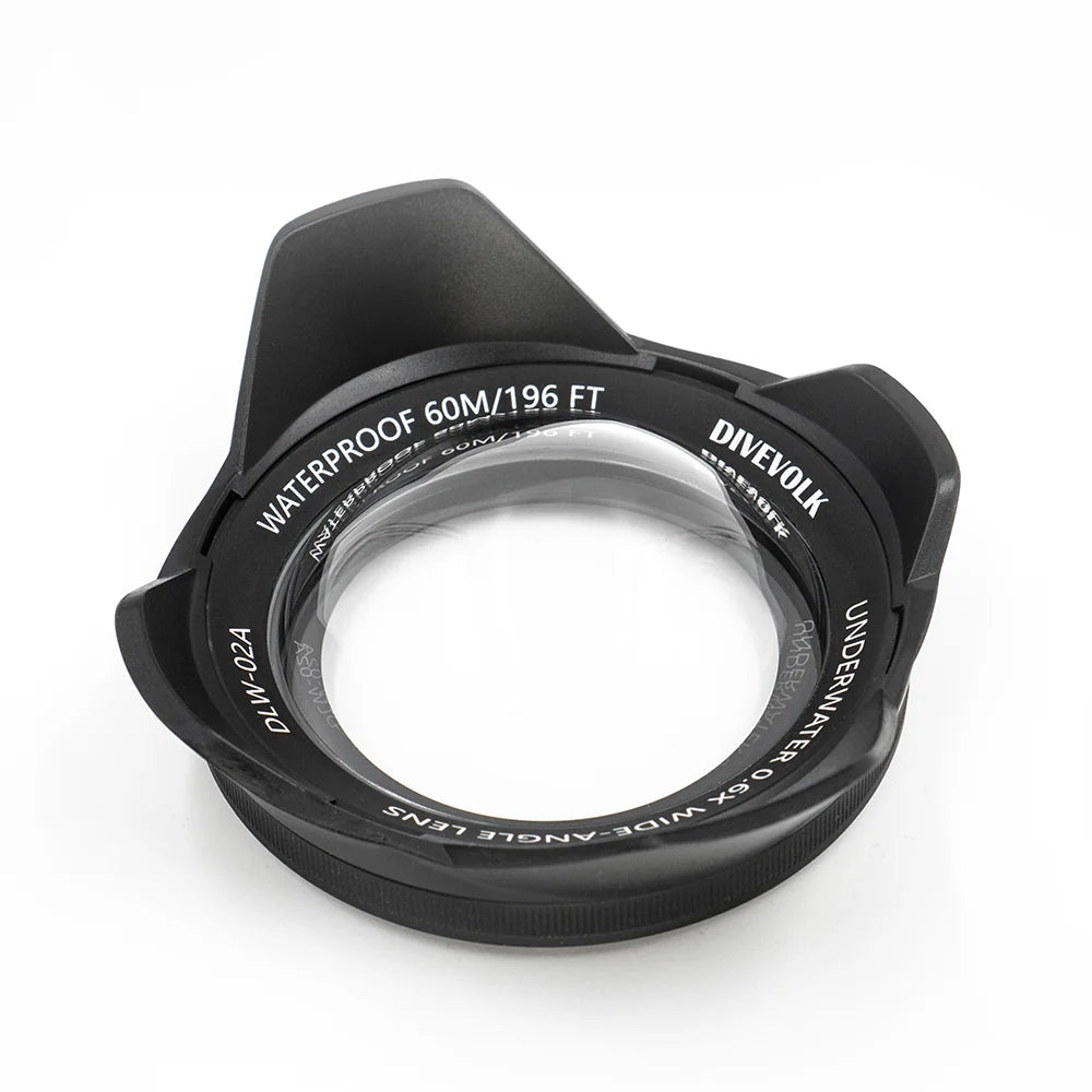 Divevolk Underwater Wide Angle Conversion Lens, Dive Accessory