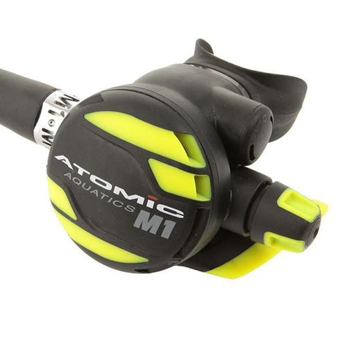 Atomic Aquatics M1 Octopus Yellow 36 Inch Hose, Dive Regulator