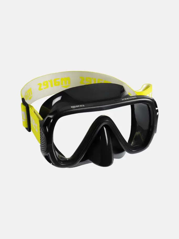 Mask KEEWEE Snorkel Mask, Soft Leak-Free Silicone Skirt and Easy-Adjust Buckles