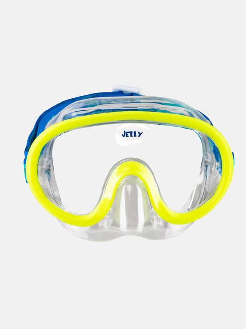 Mask JELLY Junior Snorkel Mask, Kid-Friendly Leak-Free Silicone Skirt and Easy Strap Adjust