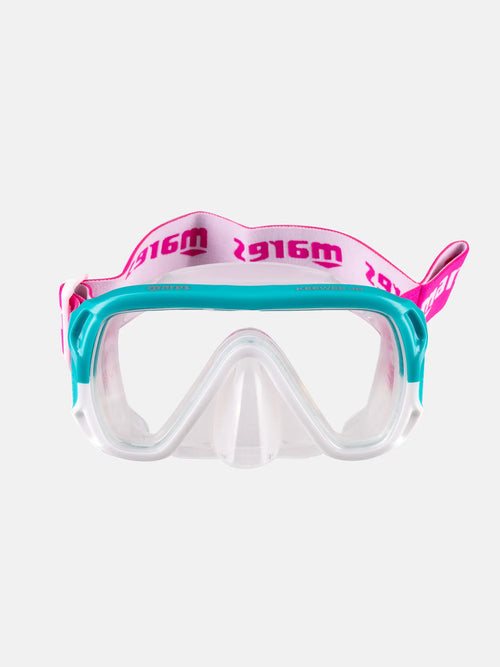 Mask KEEWEE Jr Snorkel Mask, Leak-Free Silicone Skirt and Easy-Adjust Buckles