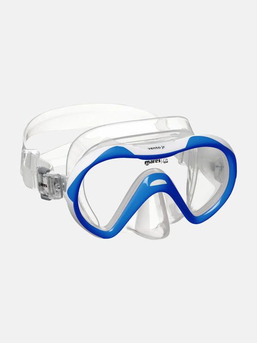 Mask VENTO JR Snorkel Mask, Soft Leak-Free Silicone Skirt and Easy-Adjust Buckles