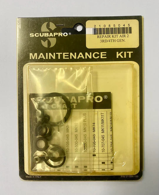 Scubapro AIR2 3rd/4th Gen Service Kit, Dive Accessory
