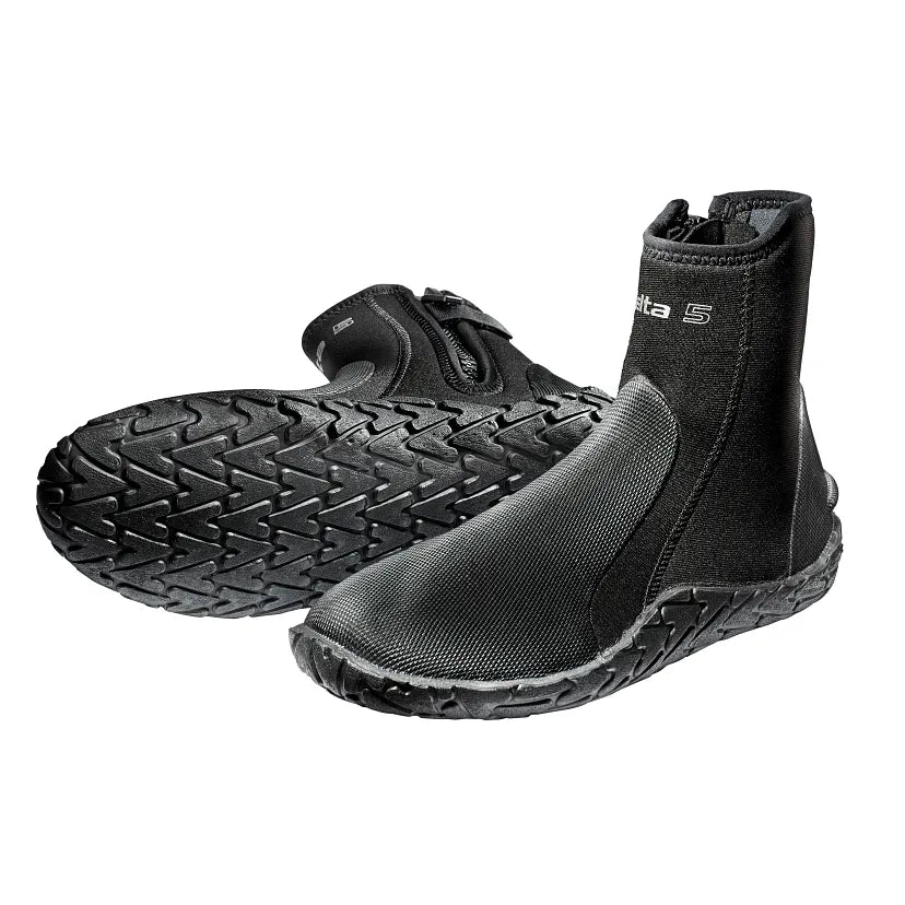 Scubapro Delta Dive Boot, Black, 5mm