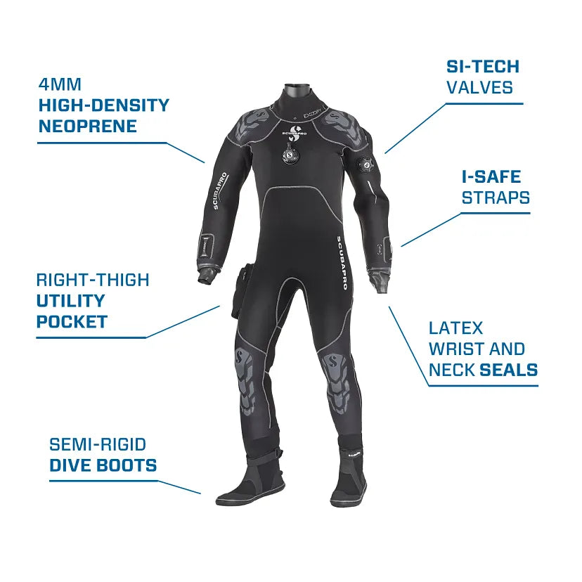 Scubapro Exodry Drysuit, Men 4mm