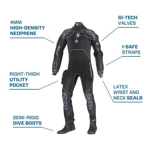 Scubapro Exodry Drysuit, Men 4mm