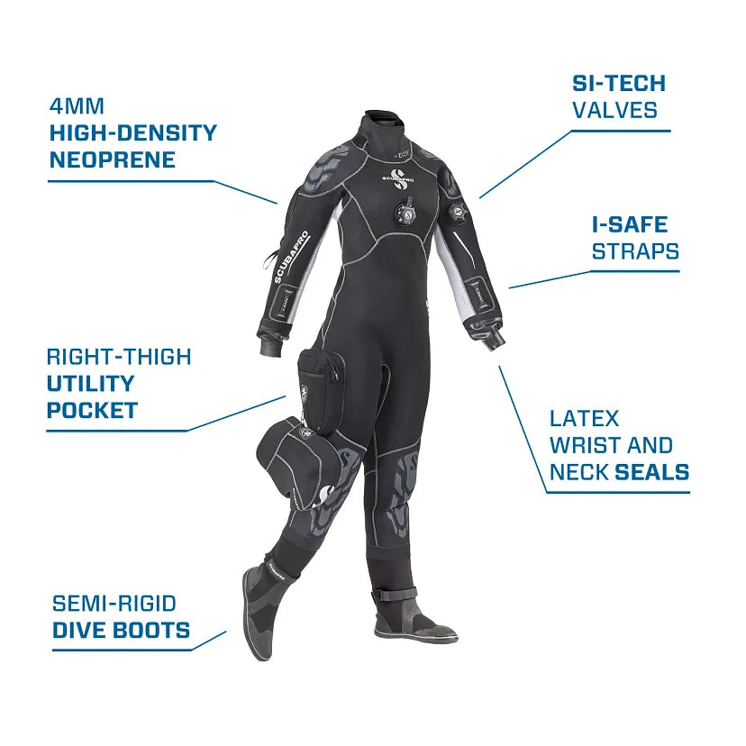 Scubapro Exodry Drysuit, Women 4mm