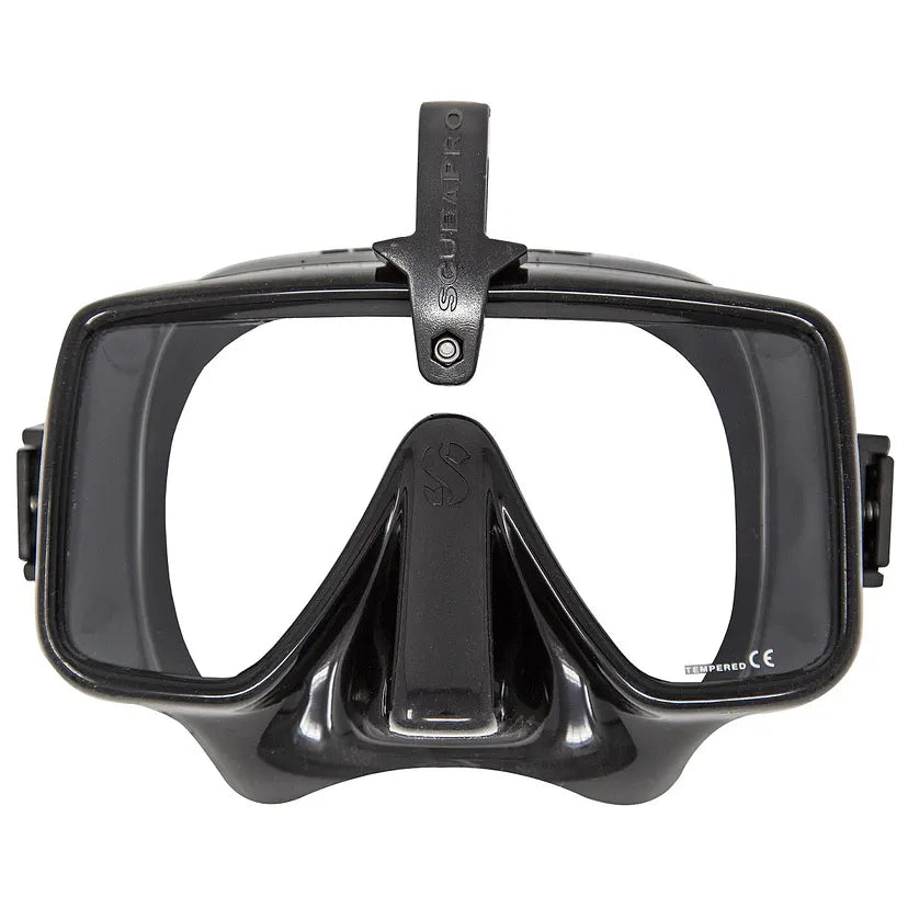 Scubapro Galileo HUD Frameless Mask Black, Dive Mask