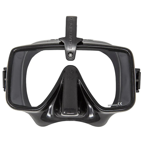 Scubapro Galileo HUD Frameless Mask Black, Dive Mask
