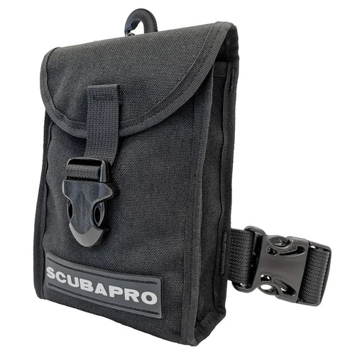 Scubapro Hydros Pro Cargo Thigh Pocket Black, Dive Accessory