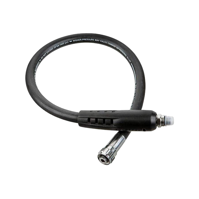 Scubapro A Series LP Hose with Hose Sleeve 75cm, Dive Regulator