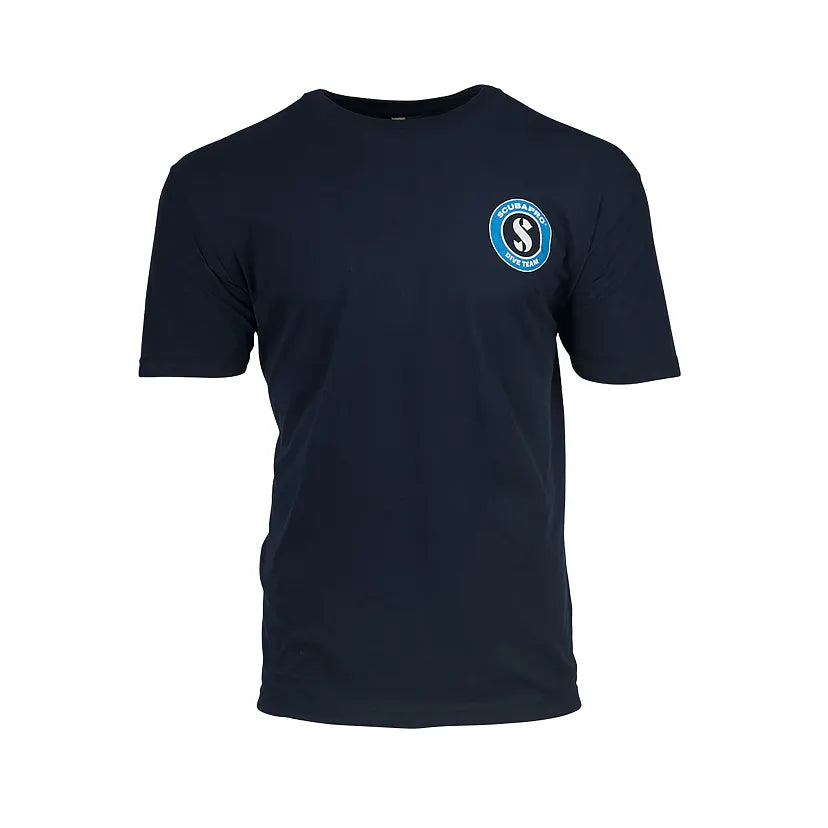 Scubapro Midnight Navy Crew T-Shirt, Men