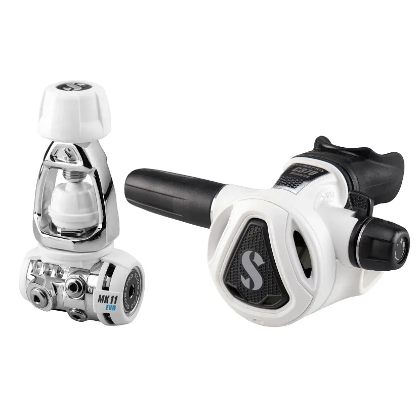 Scubapro MK11 EVO/C370 White Regulator System, Dive Regulator