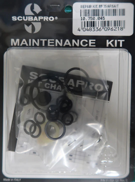 Scubapro MK20/MK25/MK25 EVO/MK25T EVO Service Kit, Dive Accessory