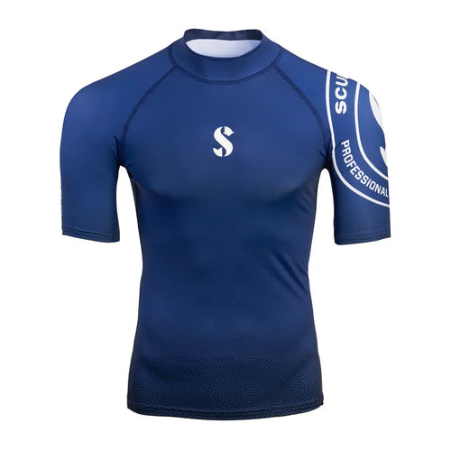 Scubapro UPF 50 T-Flex Short Sleeve Rash Guard, Men