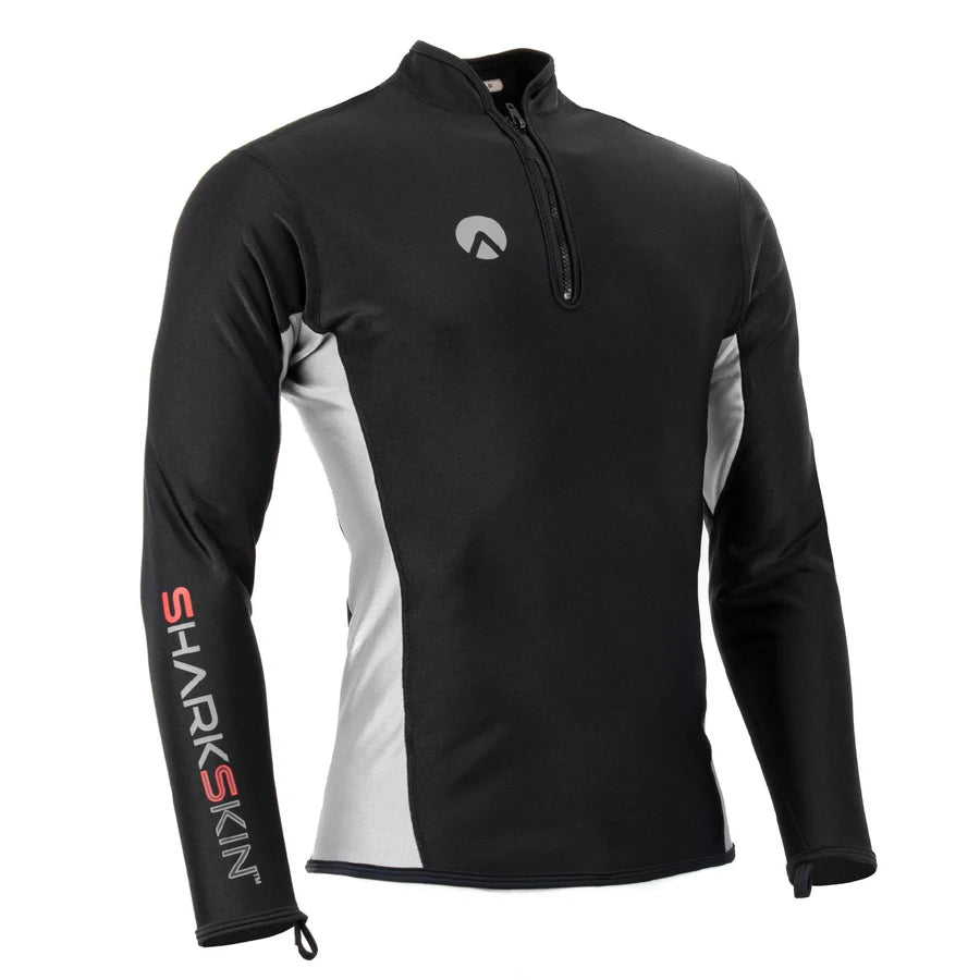 Sharkskin Chillproof Men’s Long Sleeve Chest Zip Thermal Top