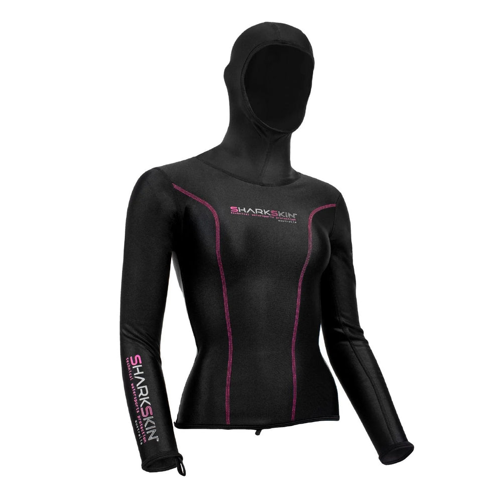 Sharkskin Chillproof Women’s Hooded Long Sleeve Thermal Top