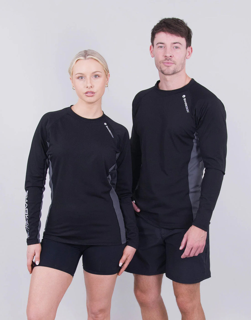 Sharkskin Rapid Dry Unisex Long Sleeve Rash Guard