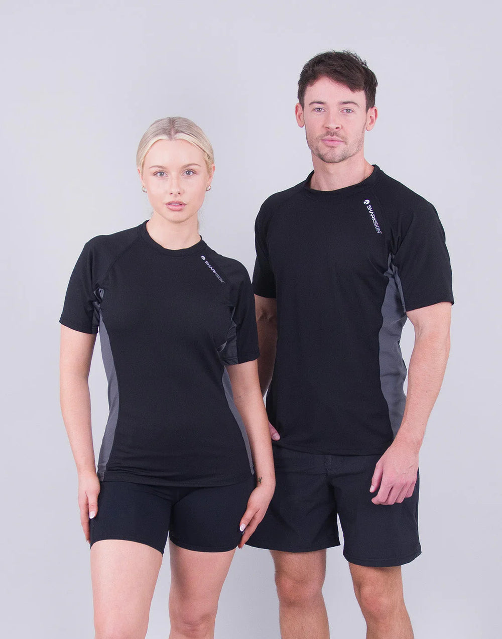 Sharkskin Rapid Dry Unisex Short Sleeve Rash Guard