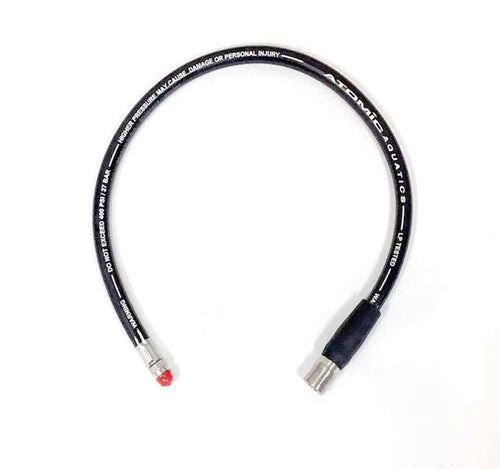 Atomic Aquatics SS1 QD Assembly with 26 Inch LP Hose, Dive Accessory