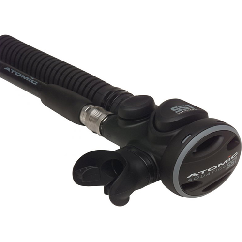 Atomic Aquatics SS1 Safe Second Titanium Black, Dive Regulator