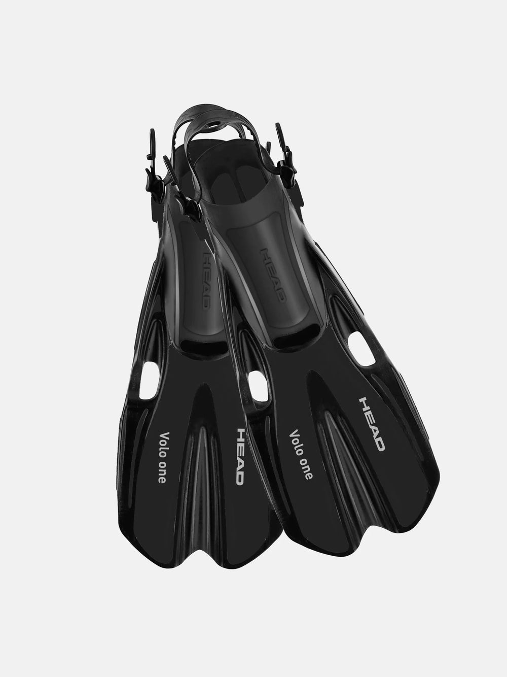 VOLO ONE Snorkel Fins with Black Mesh Bag, Compact High-Efficiency Blade and Soft Foot Pocket