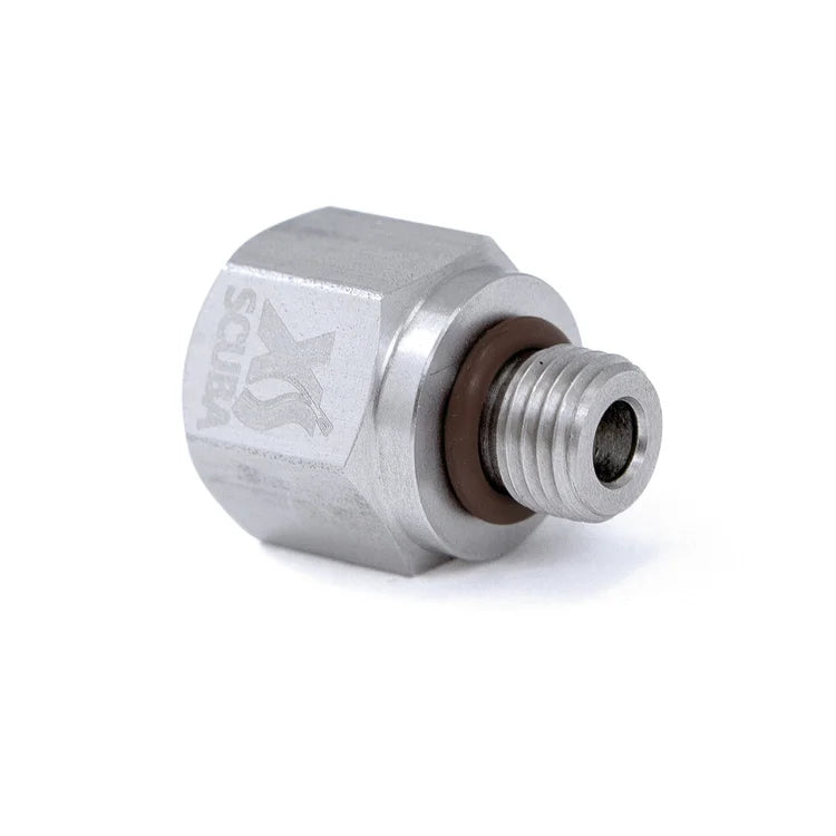 XS Scuba 1/4” NPT Female to 3/8”-24 UNF Male