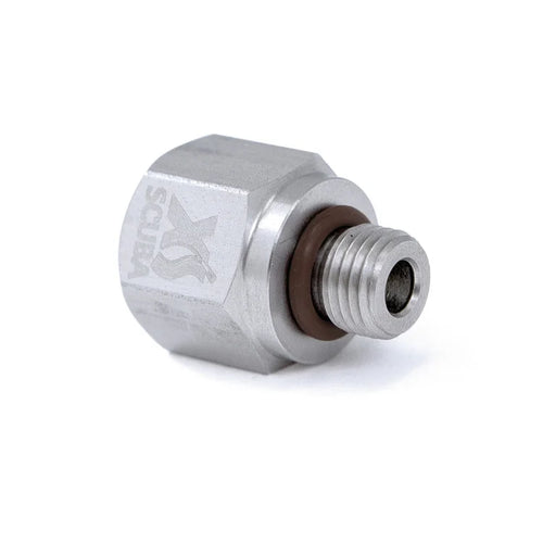 XS Scuba 1/4” NPT Female to 3/8”-24 UNF Male