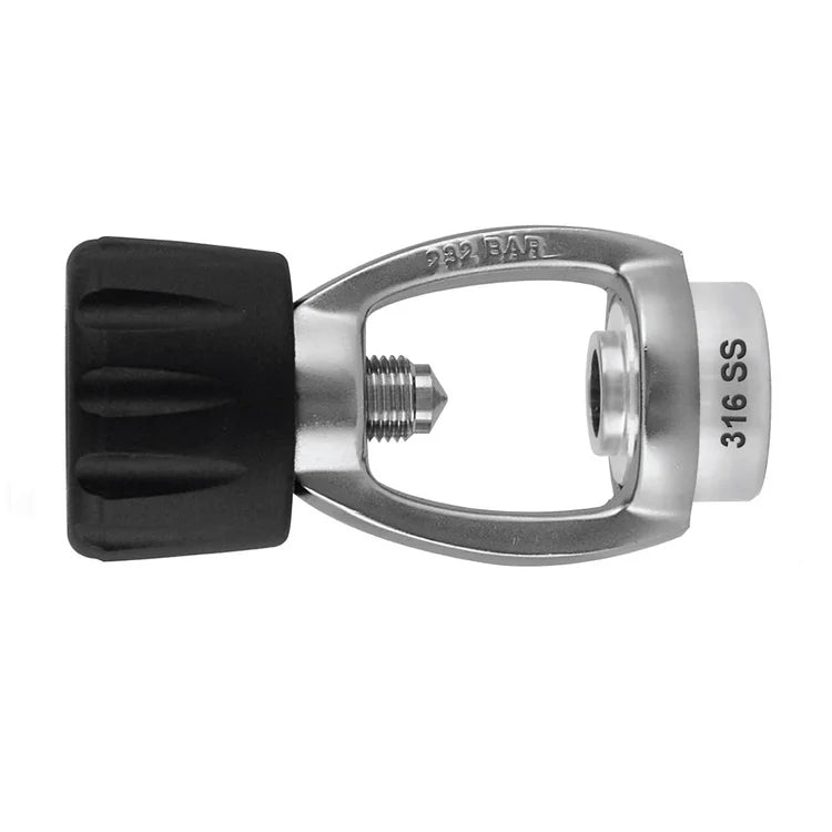 XS Scuba Deluxe 316 Stainless Steel Spin-On Yoke