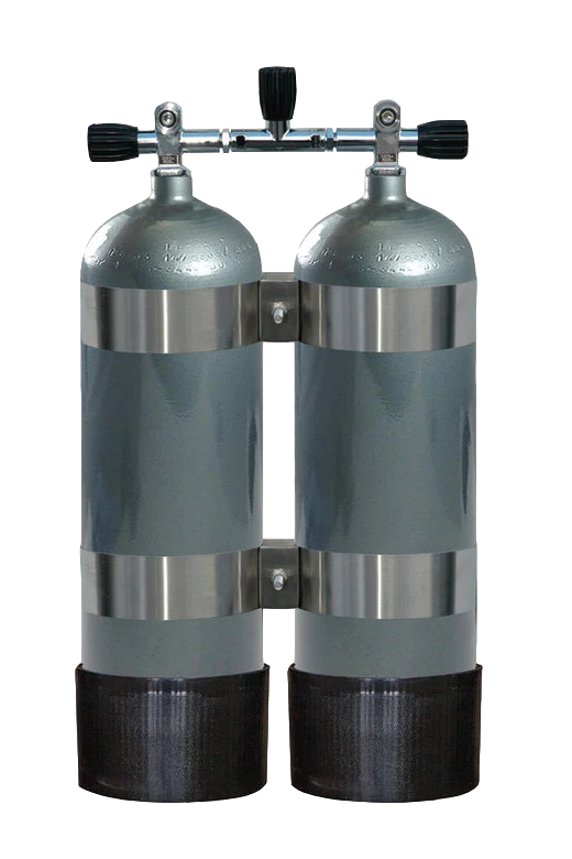 XS Scuba Faber Twin Steel Cylinders Sets