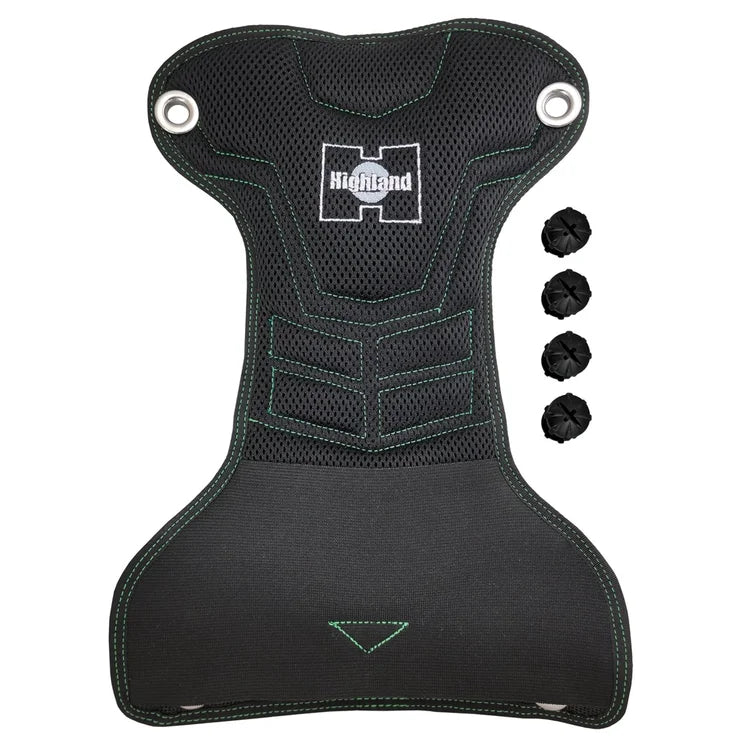 XS Scuba Highland Back Pad for Aluminum Travel Plate